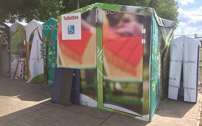 Composttoilet voor mensen met beperking